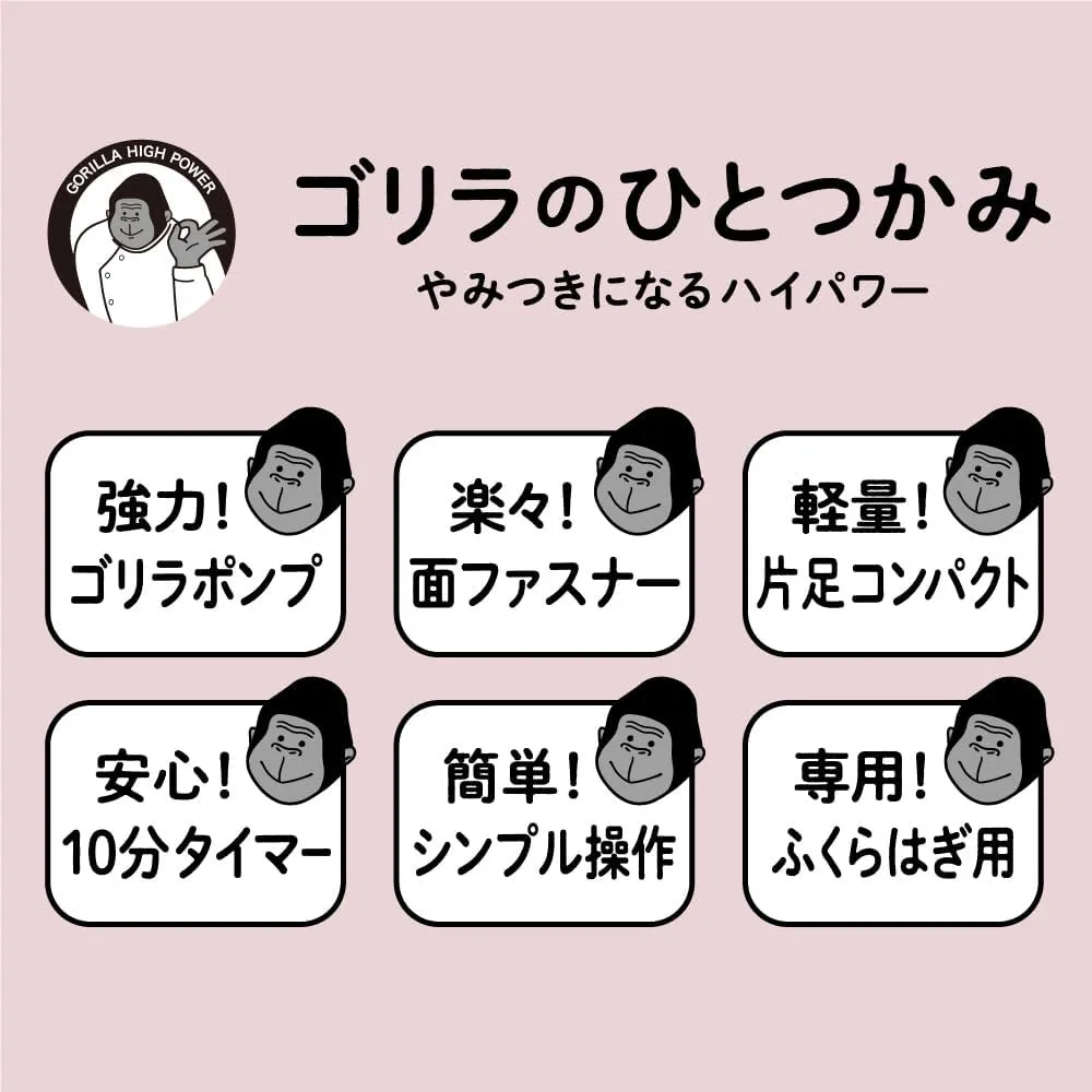 ゴリラのひとつかみの口コミ